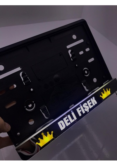 Yeni Nesil Motosiklet Plakalik - Işikli Plakalik - Isminize Özel 531226241