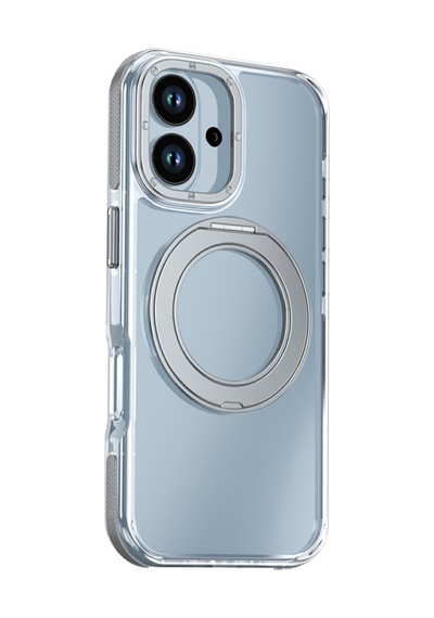Teleplus Apple Uyumlu iPhone 16 Kılıf Smatch 360 Dönerli Tpu Magsafe Kapak