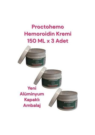 Proctohemo Kremi 150 Ml 3 Adet