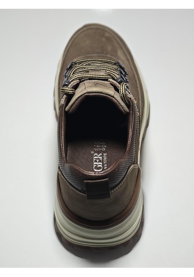 Voyager M436 Kahverengi Erkek Günlük Deri Comfort Casual Ayakkabı Kahverengi