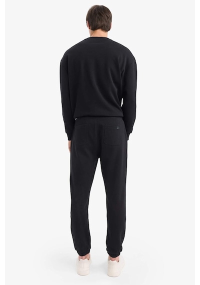 DeFacto Slim Fit Dar Kesim Fermuar Cepli Pike Eşofman Altı D5258AX25SPBK81