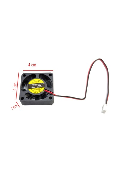 12v 4cm 2 Pinli Fan 4cmx4cmx1cm 12v 4cm Fan