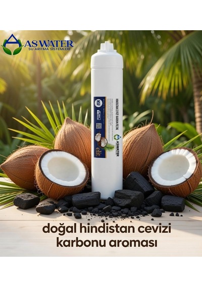 Tüm Su Arıtma Cihazları İçin Elite Post Karbon Coconut Elite Serisi Tatlandırıcı Filtre