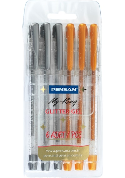 Pensan My- King Neon Jel Kalem 6  Li