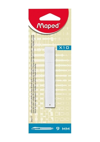 Ofis Ve Kırtasiye 640717 Yedek Bıçak Gümüş, 9 Mm 1