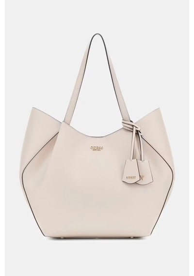 Guess Amorette Portföy Çantalı Kadın Omuz Çantası Hwbg7898240 Krem