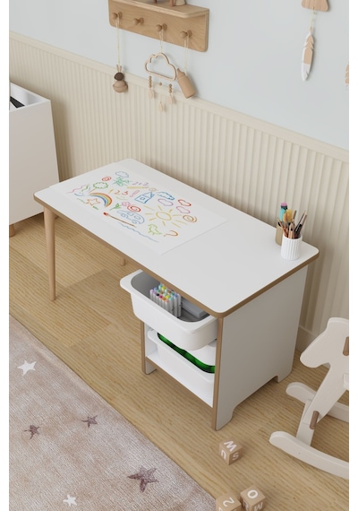 Resim Kağıdı Rulolu Aktivite Masası Çocuk Çalışma Masası Oyuncak Dolabı Panda + Kağıt Rulo Çok Renkli Resim Kağıdı Rulolu Aktivite Masası Çocuk Çalışma Masası Oyuncak Dolabı Panda + Kağıt Rulo Çok Renkli