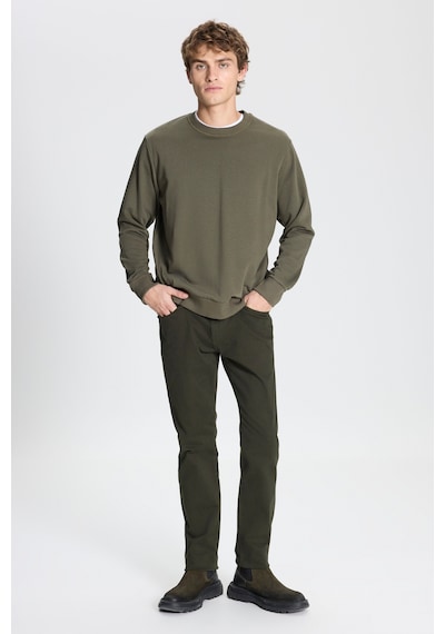AC&Co / Altınyıldız Classics Erkek Hakı Standart Fit Normal Kesim Bisiklet Yaka Pamuklu Sweatshirt Haki AC&Co / Altınyıldız Classics Erkek Hakı Standart Fit Normal Kesim Bisiklet Yaka Pamuklu Sweatshirt Haki