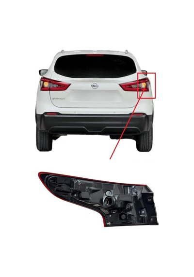 Nissan Qashqai Stop Lambası Dış Sağ 2017-2021