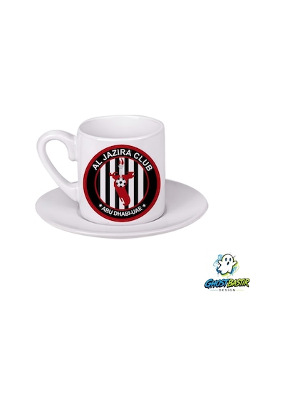 Al Jazira F.c. Türk Kahvesi Fincanı 094 Beyaz