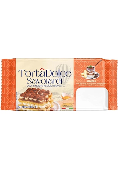 Torta Dolce Savoiardi Kedidili Bisküvi 200 G