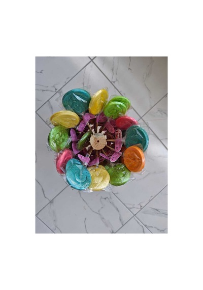 Sosyete Şekeri Düz Renk 20 Adet 30 Gram Okul- Tatil- Kermes Çocuk Şeker