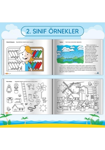 Adeda Tatil Etkinlikleri Kitabı-2.Sınıf