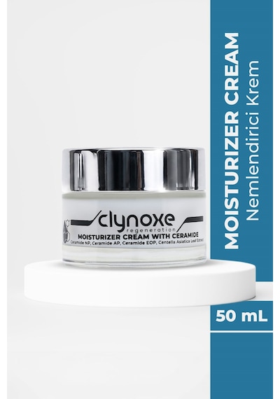 Clynoxe Moisturizer Cream With Ceramide, Seramid Destekli Yoğun Nemlendirici Günlük Bakım Kremi 50 Ml