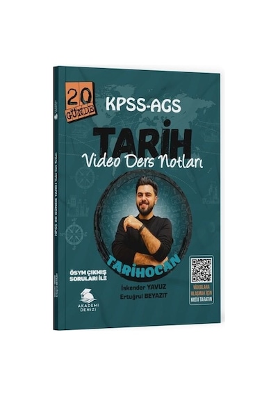 Akademi Denizi Kpss Meb-ags 20 Günde Tarih Tarihocan Video Ders Notları - İskender Yavuz, Ertuğrul Beyazıt Akademi Denizi