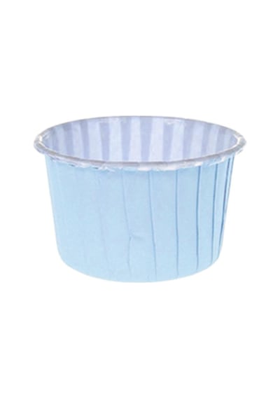 Dolphin Muffin Kağıt Karton Mavi Cupcake Kek Kalıbı Kapsülü Kabı - 50 Adetlik 1 Paket Renkli