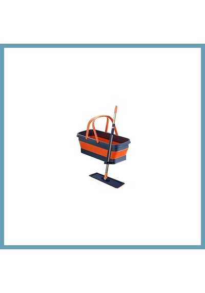 Bezos Sogut Metal Saplı Katlanır Kovalı Mop Set 1 Adet Mbt06