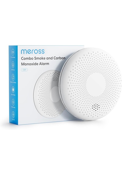 Meross Akıllı Duman Ve Karbonmonoksit Co Alarm Dedektörü Cs11