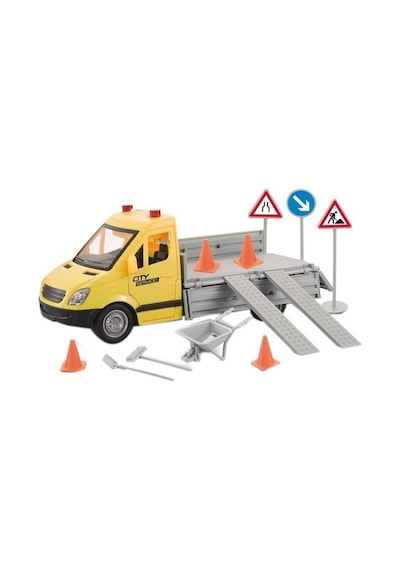 Ctoy 1:16 Sesli Ve Işıklı Yol Tamir Ve Bakım Aracı Çok Renkli