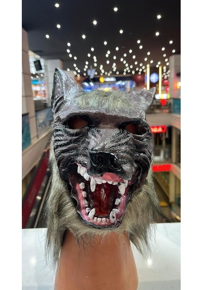 Köpek Maskesi Korku Maskesi Bayramı Aksesuarları Halloween Kostüm Aksesuarı Şaka Oyunları Ve Korku Maskeleri