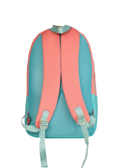Pembe-turkuaz Be Happy Çift Ana Bölmeli Unisex Çocuk İlkokul Çant