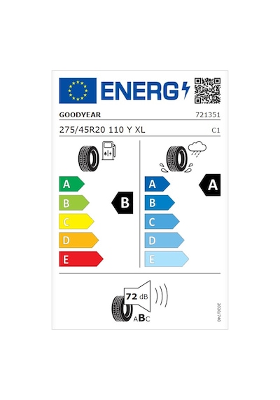 Goodyear 275/45R20 110Y XL Fp Eagle Sport 2 Uhp Yaz Lastiği 2025