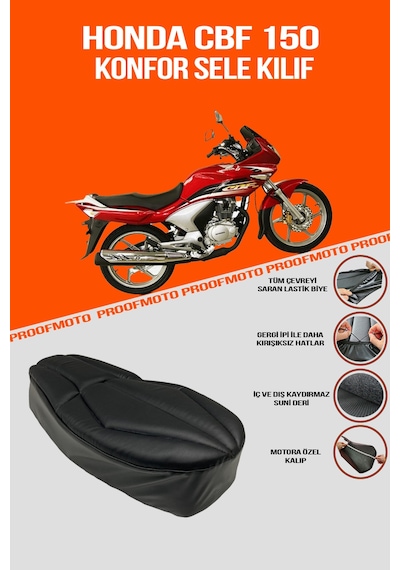 Honda Cbf 150 Konfor Sele Kılıfı