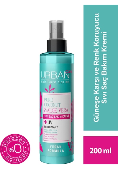 Urban Care Pure Coconut & Aloe Vera Sıvı Saç Bakım Kremi 200 ML