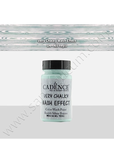 Cadence Very Chalky Wash Effect Boyası 90 Ml. Wsh-14 Nil Yeşili