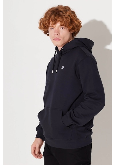 Lee Kapüşonlu Regular Fit Siyah Erkek Sweatshirt L80yry01 Siyah