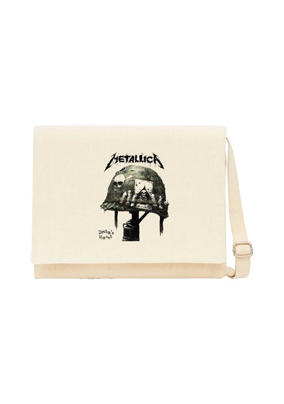 Metallica Diposab E Heroes Krem Postacı Çantası Krem Kanvas Postacı Çantası