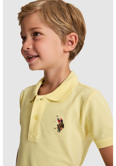 U.S. Polo Assn. Erkek Çocuk Açık Sarı Tişört Basic 50325608-vr004 Acık Sarı