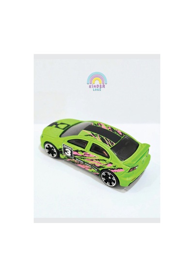 2008 Lancer Evolution Neon Speeders 2025 - Hlh72 - Mitsubishi Lancer Evo Yeşil