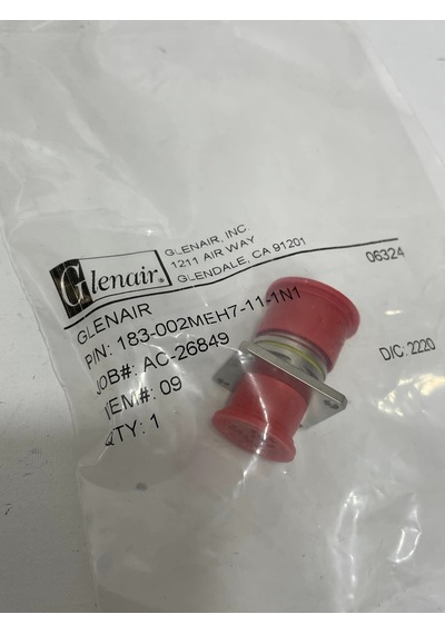 Glenair 183-002meh7-11-1n1 Supernine Mt Fiber Optik Konnektör