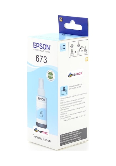 Epson T6735 / L800 / L805 / L810 / L850 / L1300 / L1800 Açık Mavi