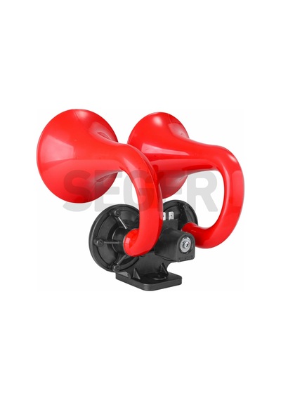 Seger 81jh Çiftboynuz Havalı Korna 24volt Ramhorn Kırmızı