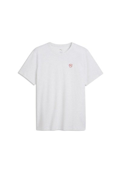 Puma Essentials Elevated Erkek Beyaz Günlük Stil T-shirt 69205461
