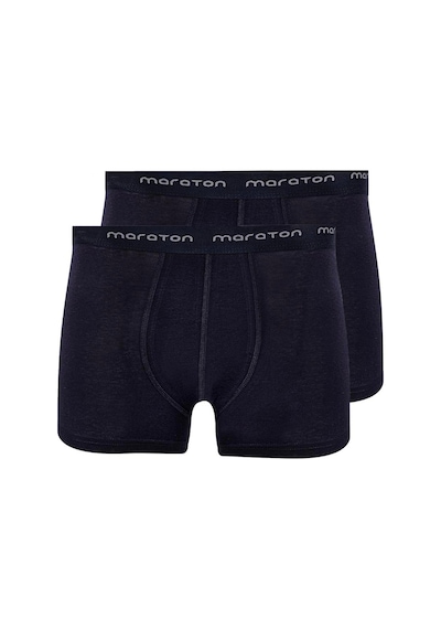 Maraton 2'li Erkek Lacivert- Boxer Lacivert-