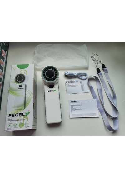 Fg-52 Bluetooth Hoparlörlü Taşınabilir Fan