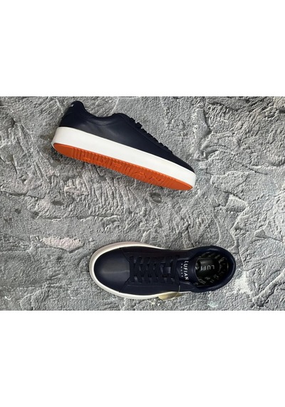 Lufian Anton Sneaker Erkek Deri Ayakkabı Lacivert 111230254 Lacivert