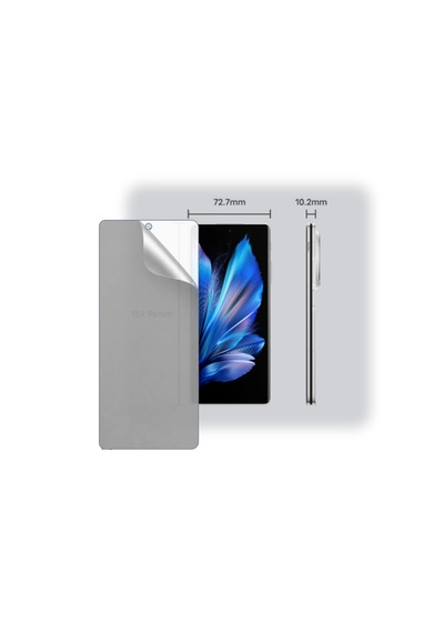 Vıvo X Fold 3 Uyumlu Dış Ekran Mat Hidrojel Ekran Koruyucu