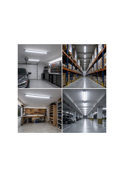 Noas Yl98-8801 Etna Led Bant Armatür 100w 120 Cm 6500k Beyaz Işık 9000 Lümen 4 Sıra Led - 920474163 Diğer