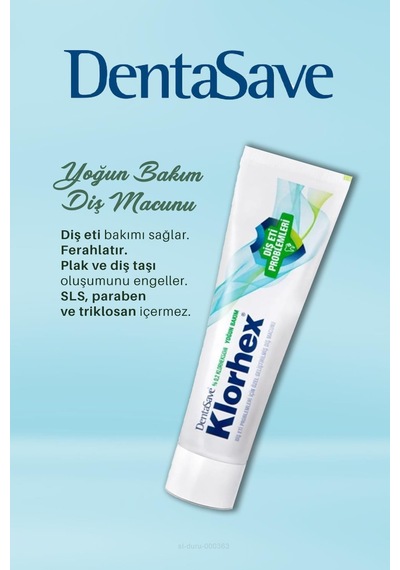 7 Al 6 Öde Dentasave Klorhex Diş Macunu 75 Ml