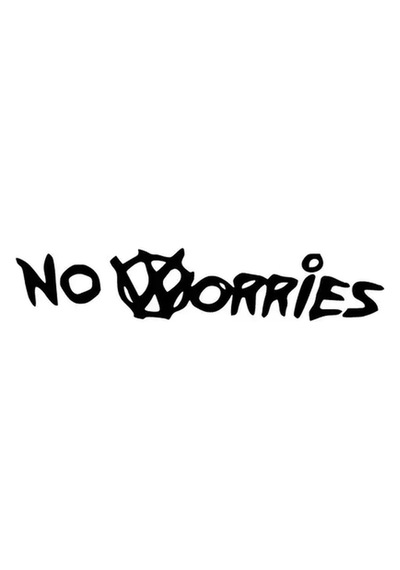 No Worries Sticker Oto Motor Laptop Duvar Folyo Sticker 40x8 Cm