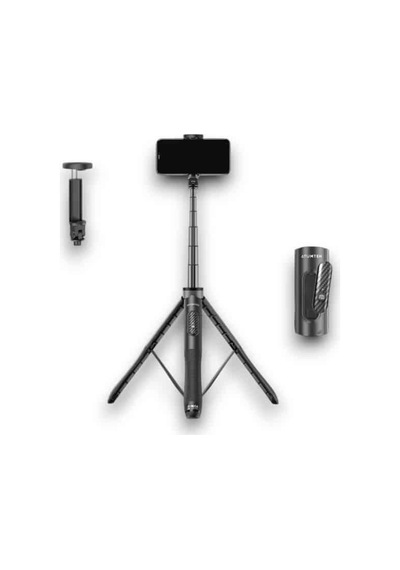 Northcity Selfie Çubuğu - 360 Dönen Telefon Tutucu, Tripod Ve Bluetooth Uzaktan Kumanda