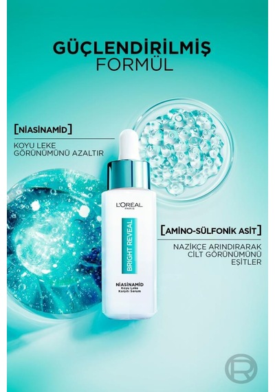 L'Oréal Paris Bright Reveal Koyu Leke Karşıtı Serum 30 ML + Revitalift Filler Dolgunlaştırıcı Tonik 200 ML