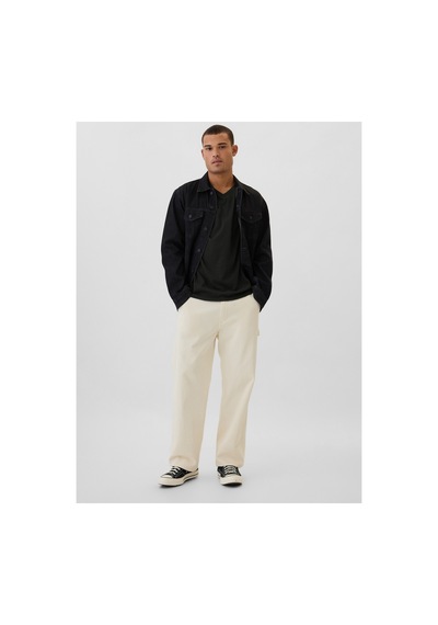 Gap V-frch Everyday Soft Erkek Tişört SIYAH