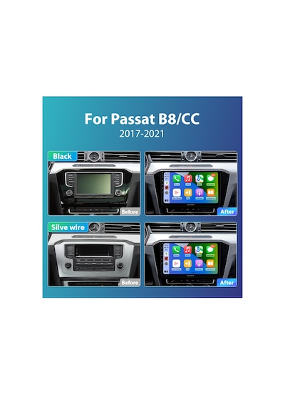 EXVOL VOLKSWAGEN PASSAT B8 ANDROİD MULTİMEDYA 2GB/32GB 10 İNC HD IPS