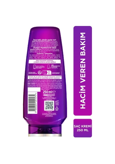 Collagen Lifter Kolajen Peptitleri İçeren Hacim Veren Saç Bakım Kremi 250ml 3600524251574-11280