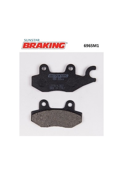 Triumph Scrambler Arka Fren Balatası Braking 696sm1 Yatı Metalik Balat